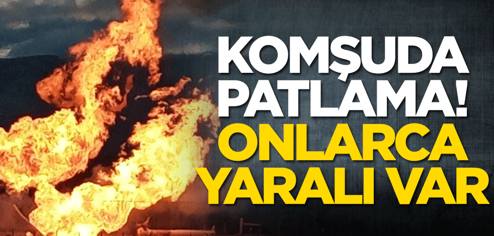 İran'da patlama! Onlarca yaralı var