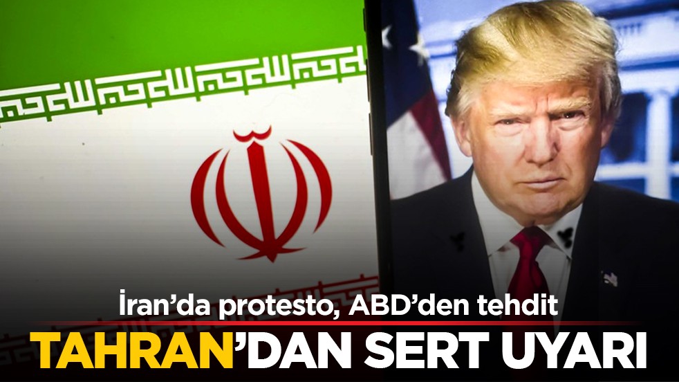 İran’da protesto, ABD’den tehdit: Tahran’dan sert uyarı
