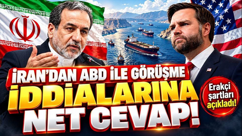 İran’dan ABD ile görüşme iddialarına net cevap! Erakçi şartları açıkladı