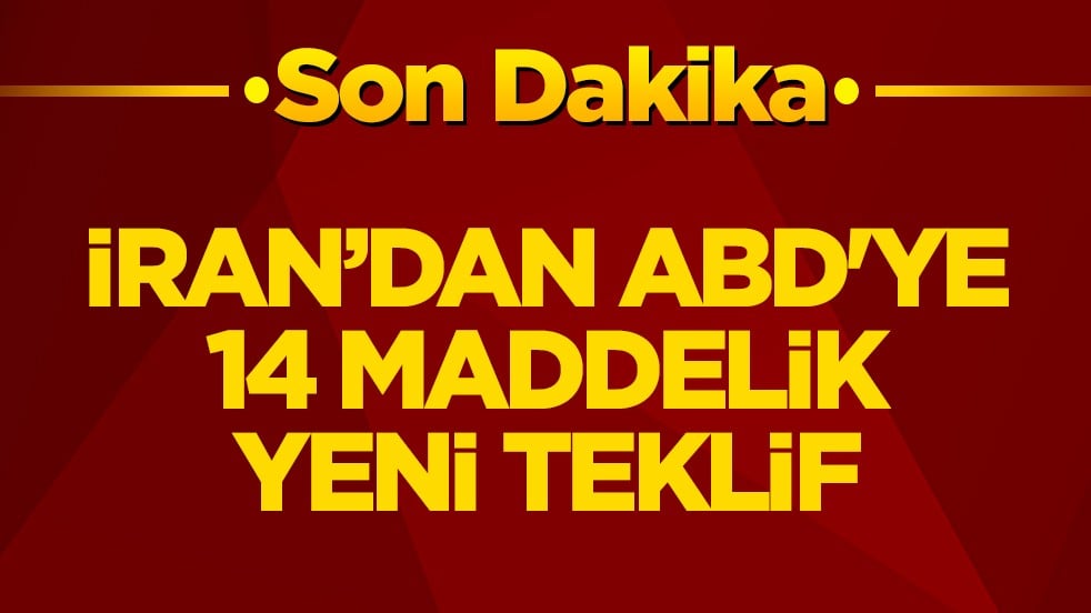 İran’dan ABD'ye 14 maddelik yeni teklif