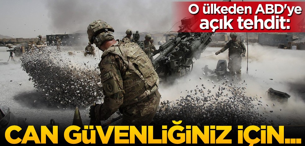 İran'dan ABD'ye açık tehdit: Can güvenliğiniz için...