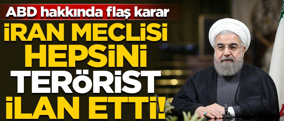 İran'dan ABD'ye büyük darbe! Hepsi terörist ilan edildi