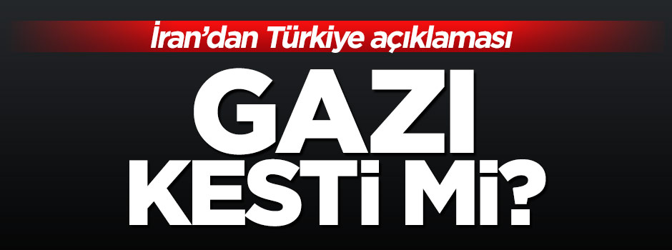 İran'dan açıklama: Gaz akışında herhangi bir sorun yok