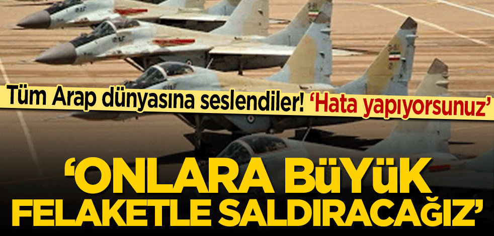 İran’dan açıklama! ‘Siyonistlere büyük felaket getireceğiz’