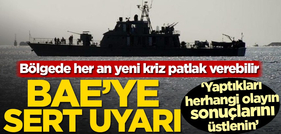 İran’dan BAE’ye sert İsrail uyarısı!