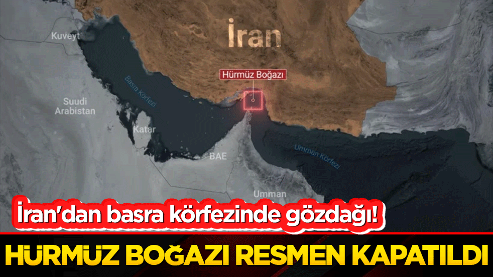 İran'dan basra körfezinde gözdağı! Hürmüz Boğazı resmen kapatıldı!