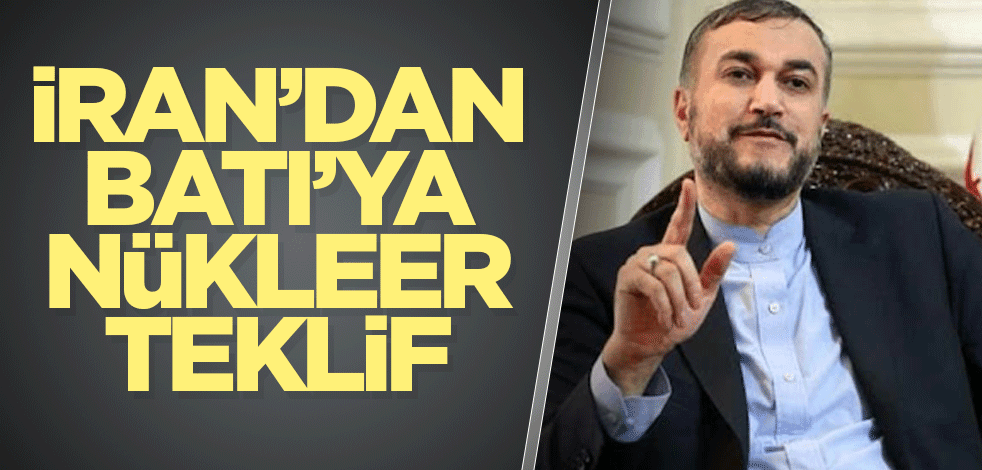 İran’dan Batı’ya nükleer teklif