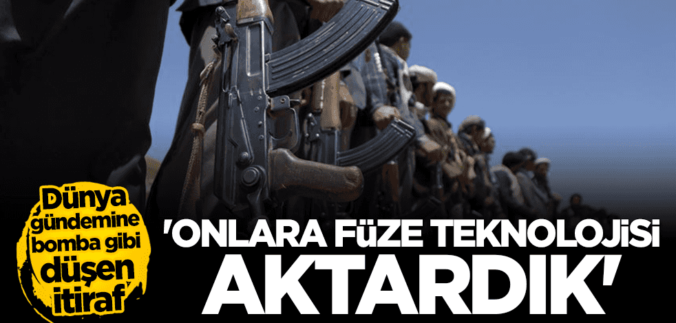 İran'dan çarpıcı itiraf: Onlara füze teknolojisi aktardık