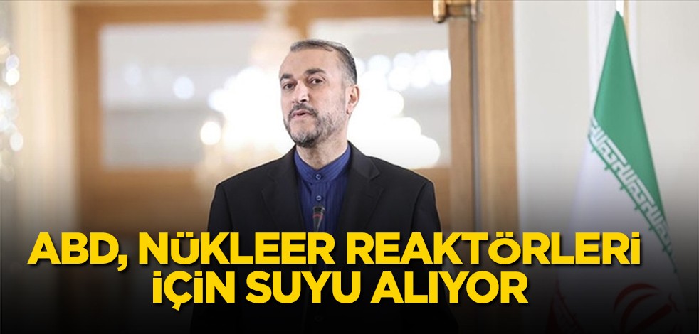 İran'dan çarpıcı 'nükleer' açıklaması! Bunu yaptılar: ABD ağır suyu bizden alıyor, biz, söyledik! Ülkeler şokta