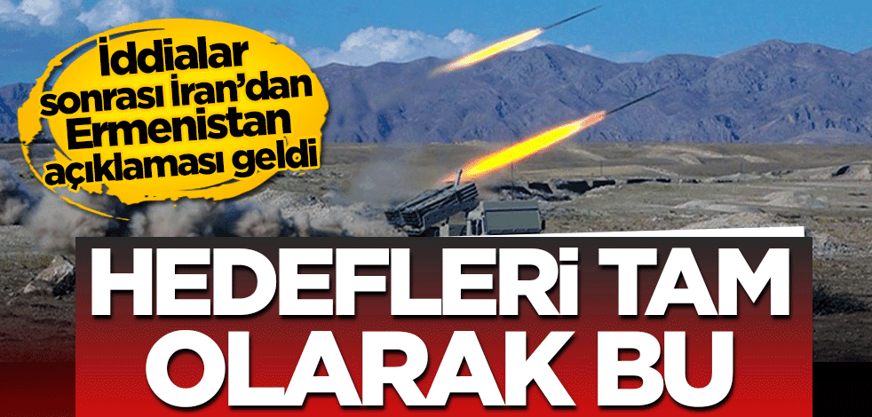 İran'dan Ermenistan'a yollandığı iddia edilen silahlara ilişkin açıklama