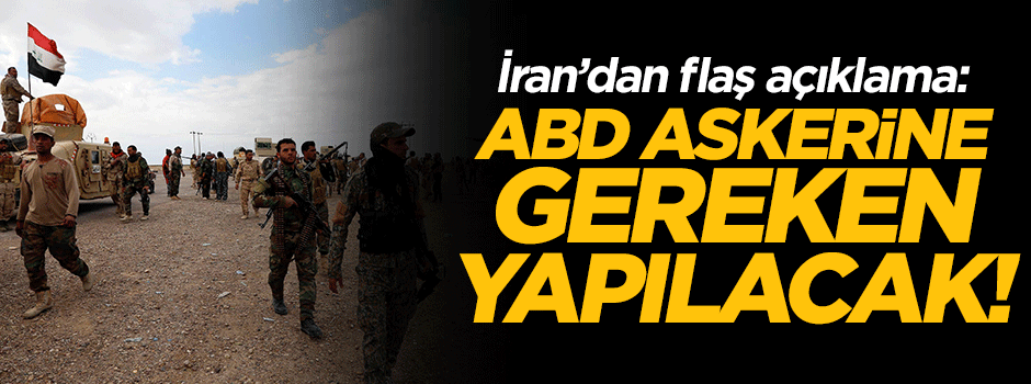 İran'dan flaş ABD açıklaması!