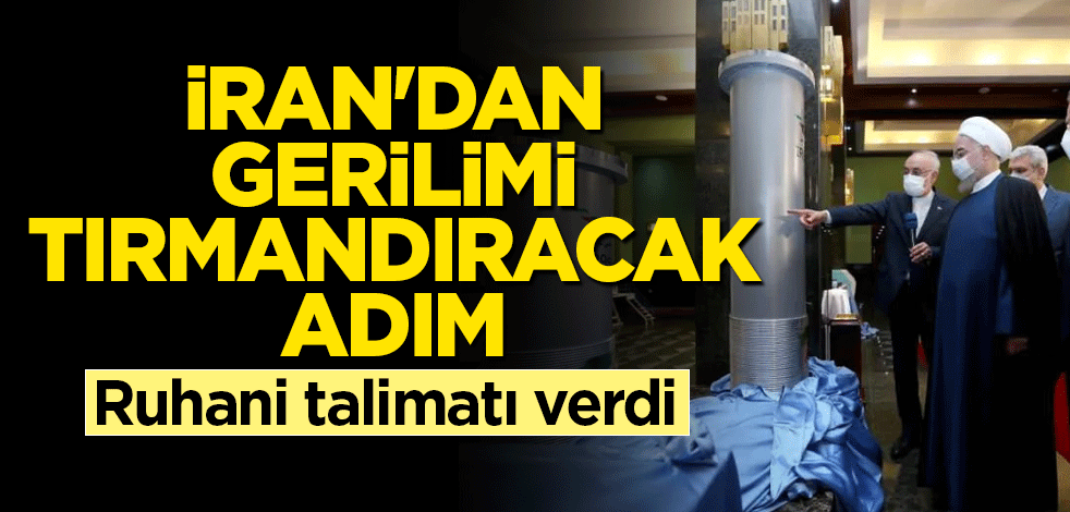 İran'dan gerilimi tırmandıracak adım