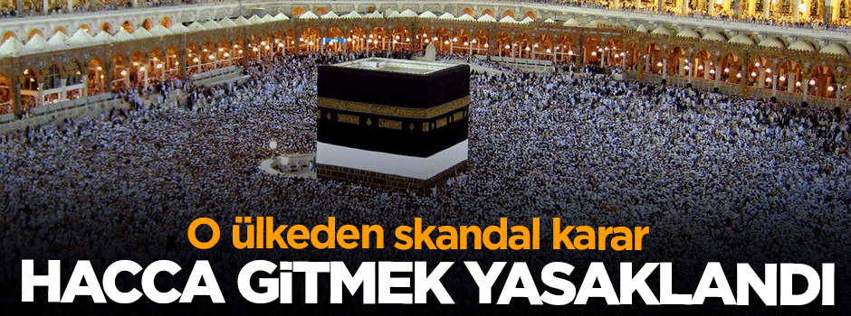 İran'dan Hac yasağı