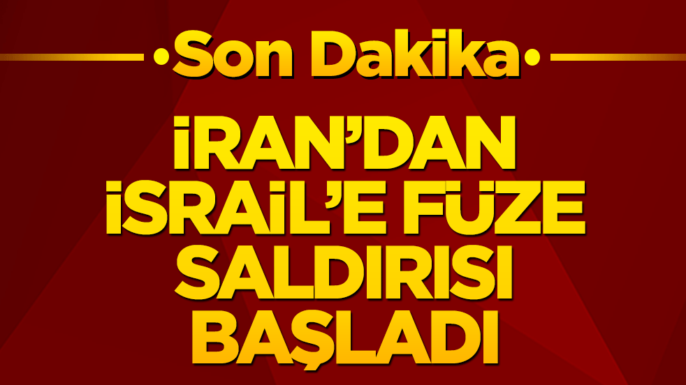 İran'dan İsrail'e füze saldırısı