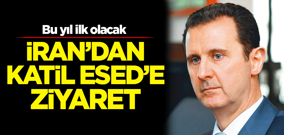 İran'dan katil Esed'e ziyaret! Bu yıl ilk olacak