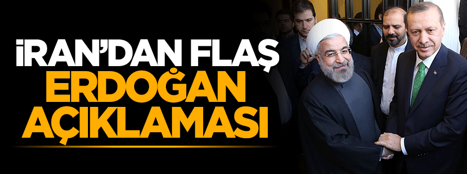 İran'dan kritik Erdoğan - Ruhani görüşmesi açıklaması