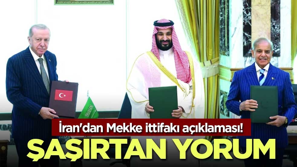 İran'dan Mekke ittifakı açıklaması! Şaşırtan yorum