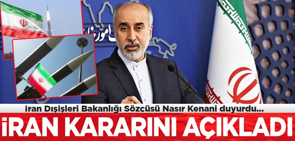 İran nükleer silah iddiası hakkında konuşma yaptı: Yönelik toplantı gerçekleştirildi... İddia yalan çıktı