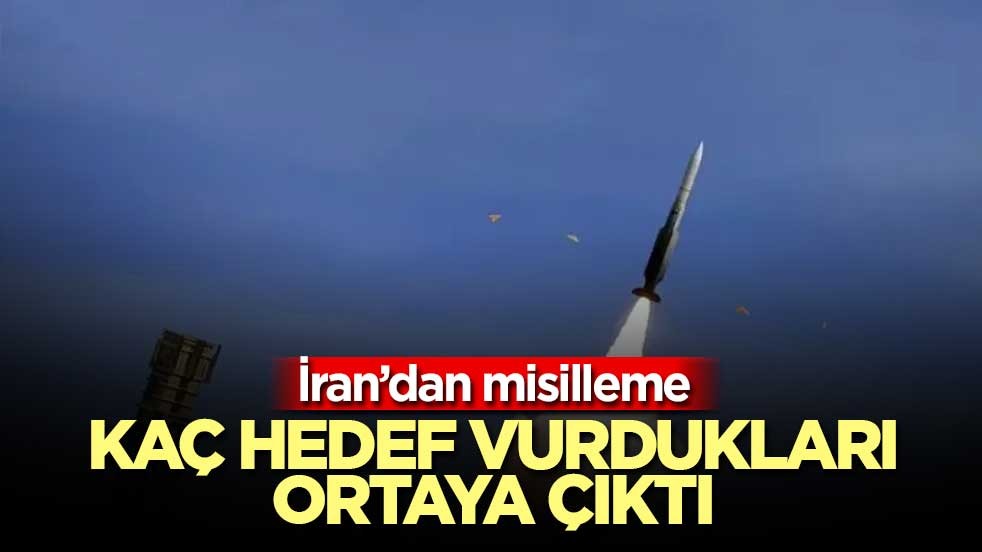 İran'dan savaş açıklaması! Kaç hedef vurdukları ortaya çıktı