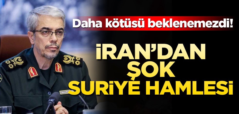 İran'dan şok Suriye hamlesi! Daha kötüsü beklenemezdi