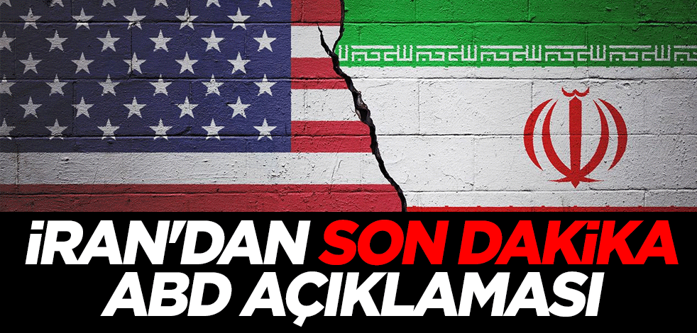 İran'dan son dakika ABD açıklaması: Bize ateşkes mesajı gönderdi