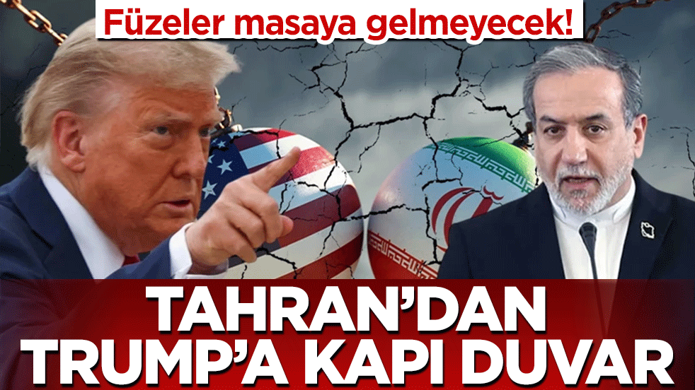 İran'dan Trump'a net mesaj: Füzelerimiz müzakere konusu değildir!