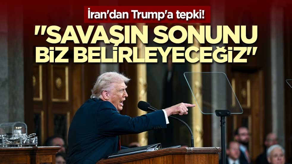 İran'dan Trump'a tepki! "Savaşın sonunu biz belirleyeceğiz"