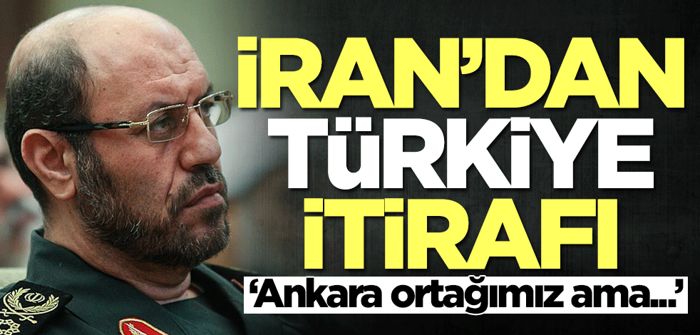 İran'dan Türkiye itirafı: Ankara ortağımız ama...