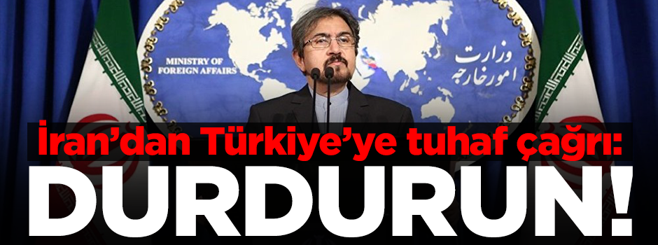 İran'dan tuhaf 'Afrin' çağrısı: Operasyonu durdurun