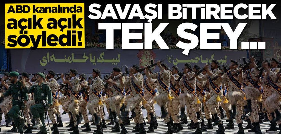 İran'dan yeni açıklama: Savaşı bitirecek tek şey...