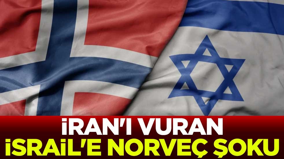 İran'ı vuran İsrail'e Norveç şoku