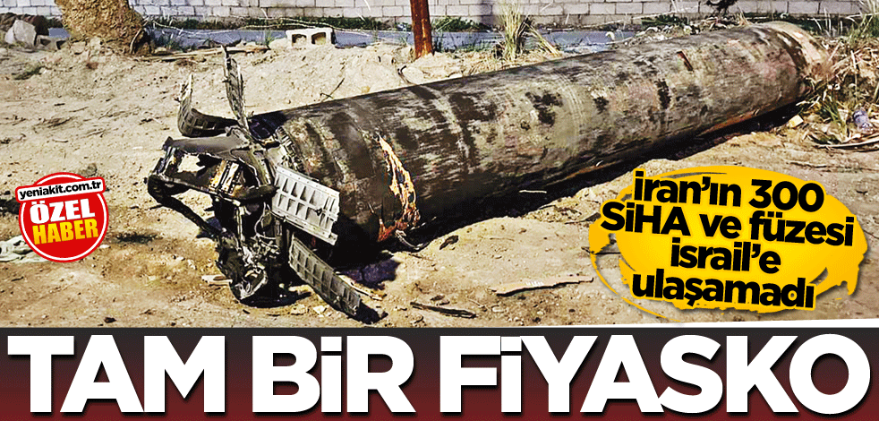 iran’ın 300 SiHA ve füzesi israil’e ulaşamadı! Tam bir fiyasko