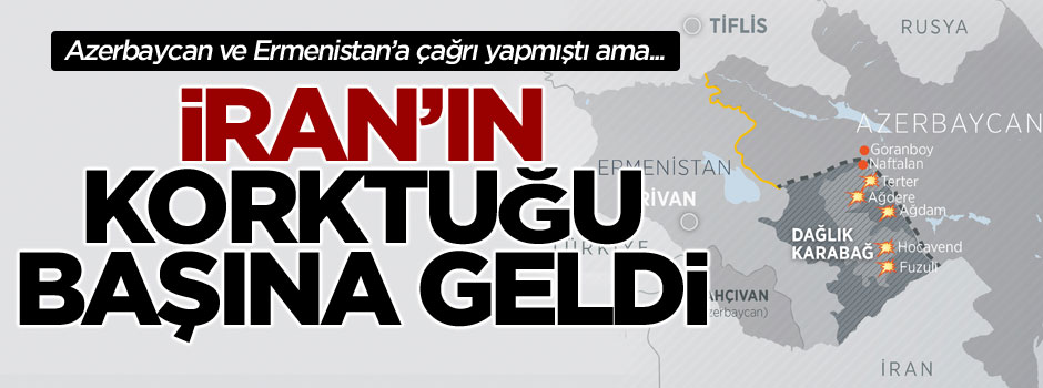 İran'ın bir köyüne 3 havan topu düştü