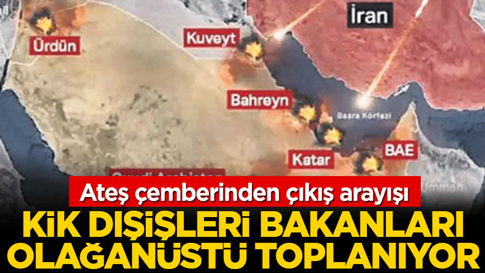 İran'ın misillemesi Körfezi vurdu: KİK dışişleri bakanları acil koduyla bir araya geliyor