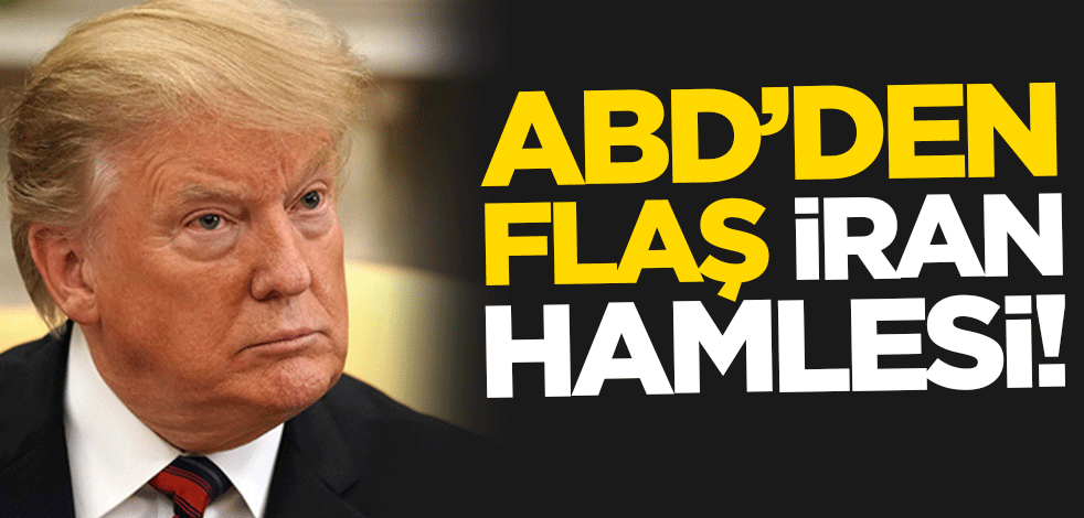 İran'ın saldırısının ardından ABD'den flaş hamle!
