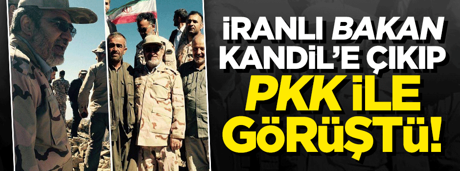 ''İranlı bakan, Kandil'e çıkıp PKK ile görüştü'' iddiası