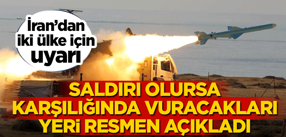 İranlı isim ABD’ye ve İsrail'e salladı! Saldırı olursa karşılığında vuracakları yeri resmen açıkladı