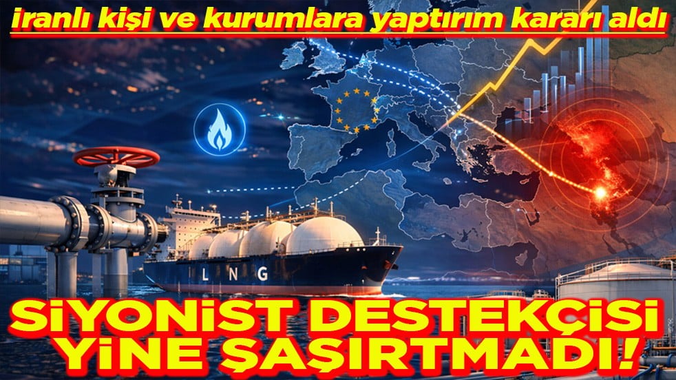 İranlı kişi ve kurumlara yaptırım kararı aldı Siyonist destekçisi yine şaşırtmadı