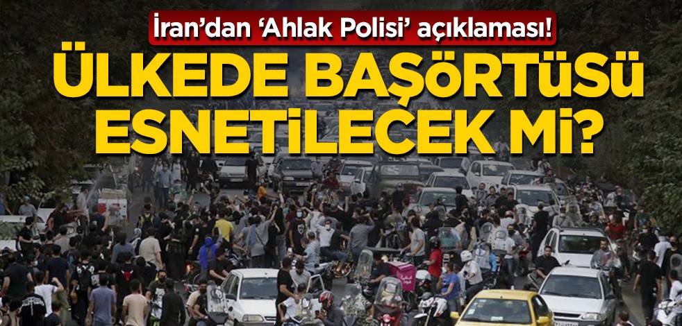 İranlı sözcüden "Ahlak Polisi" açıklaması! Başörtüsü esnetilecek mi?