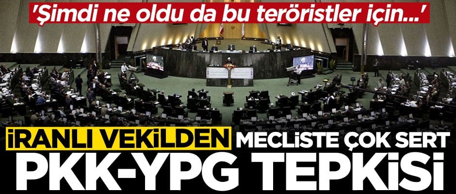 İranlı vekilden mecliste terör örgütü PKK/YPG'ye tepkisi