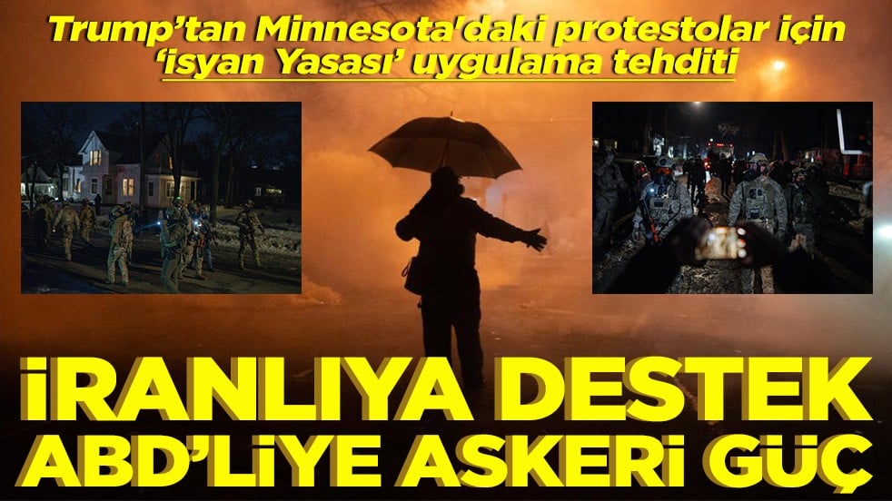 İranlıya destek ABD'liye askeri güç