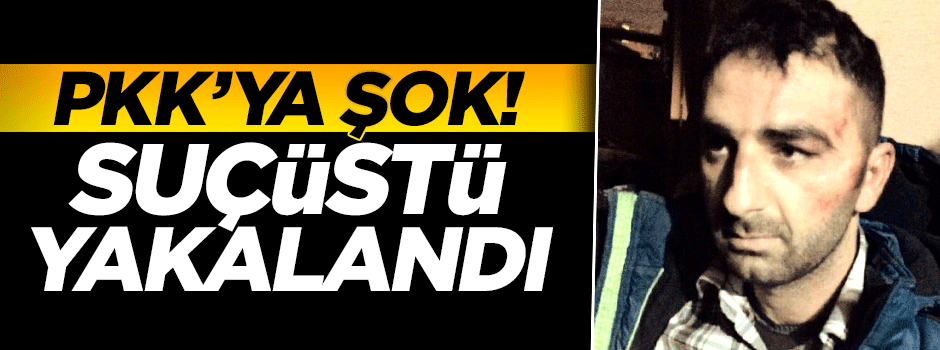 İş adamlarını haraca bağlayan terörist suçüstü yakalandı