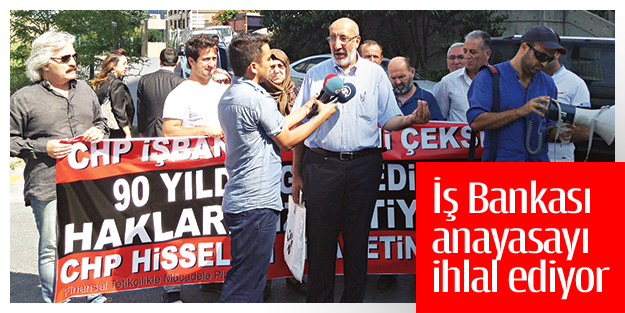 İş Bankası anayasayı ihlal ediyor