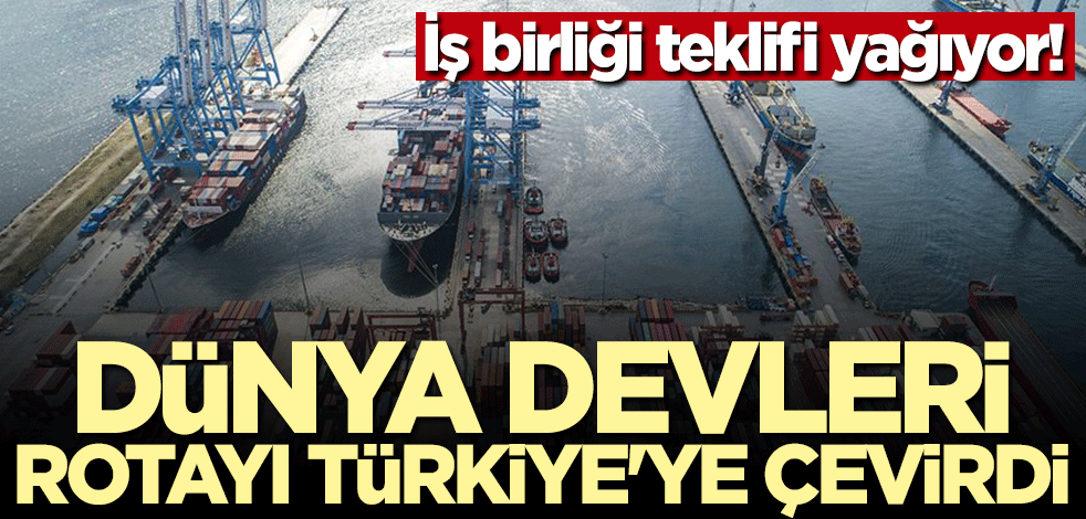 İş birliği teklifi yağıyor! ABD'li firmalar rotayı Türkiye'ye çevirdi