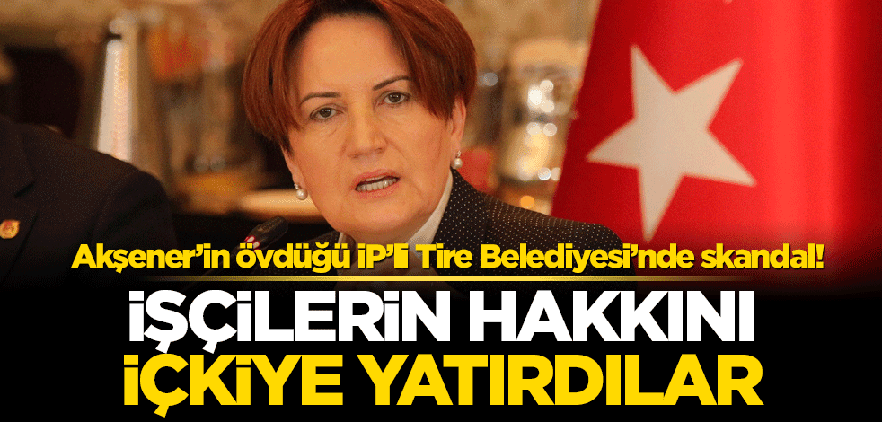 İşçilerin hakkını içkiye yatırdılar