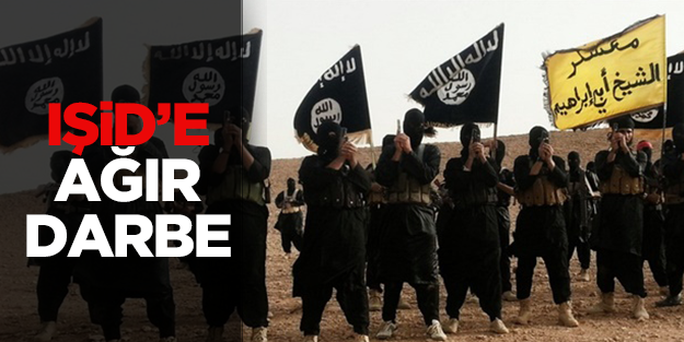 IŞDİ'e ağır darbe vuruldu