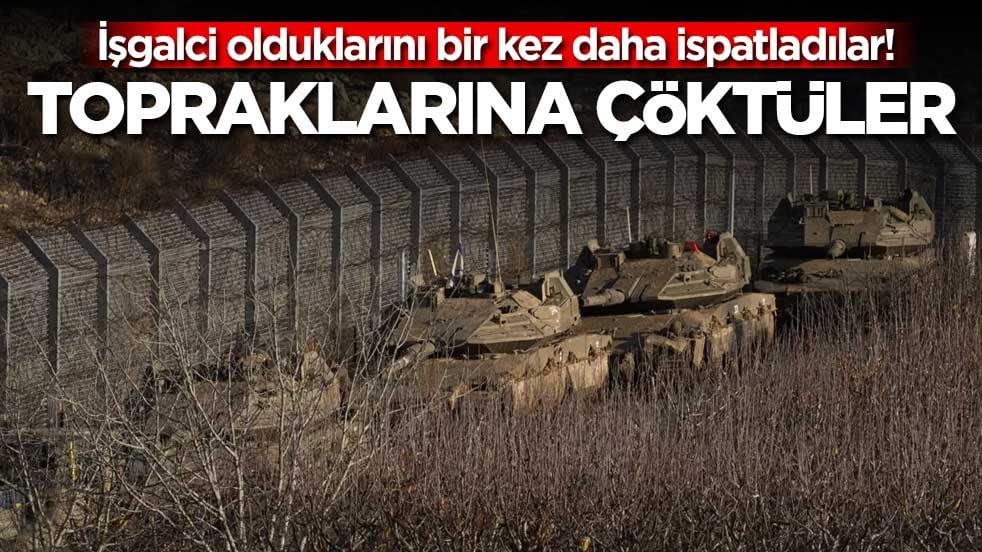 İşgalci olduklarını bir kez daha ispatladılar! Komşu ülkenin topraklarına çöktüler