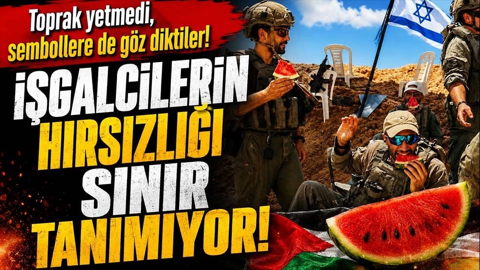 İşgalcilerin “hırsızlığı” sınır tanımıyor!