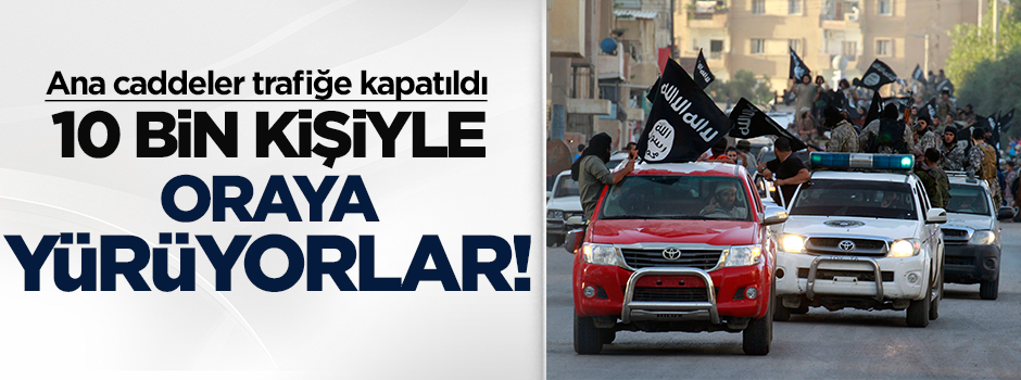 IŞİD, 10 bin kişiyle Bağdat'a yaklaştı