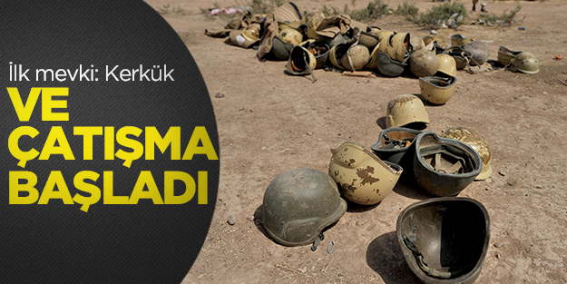 IŞİD ile Peşmerge arasında çatışma başladı